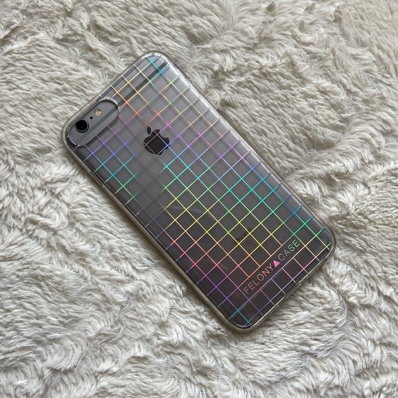 iPhone 7/8+ Holographic Felony case - Picture 1 of 2